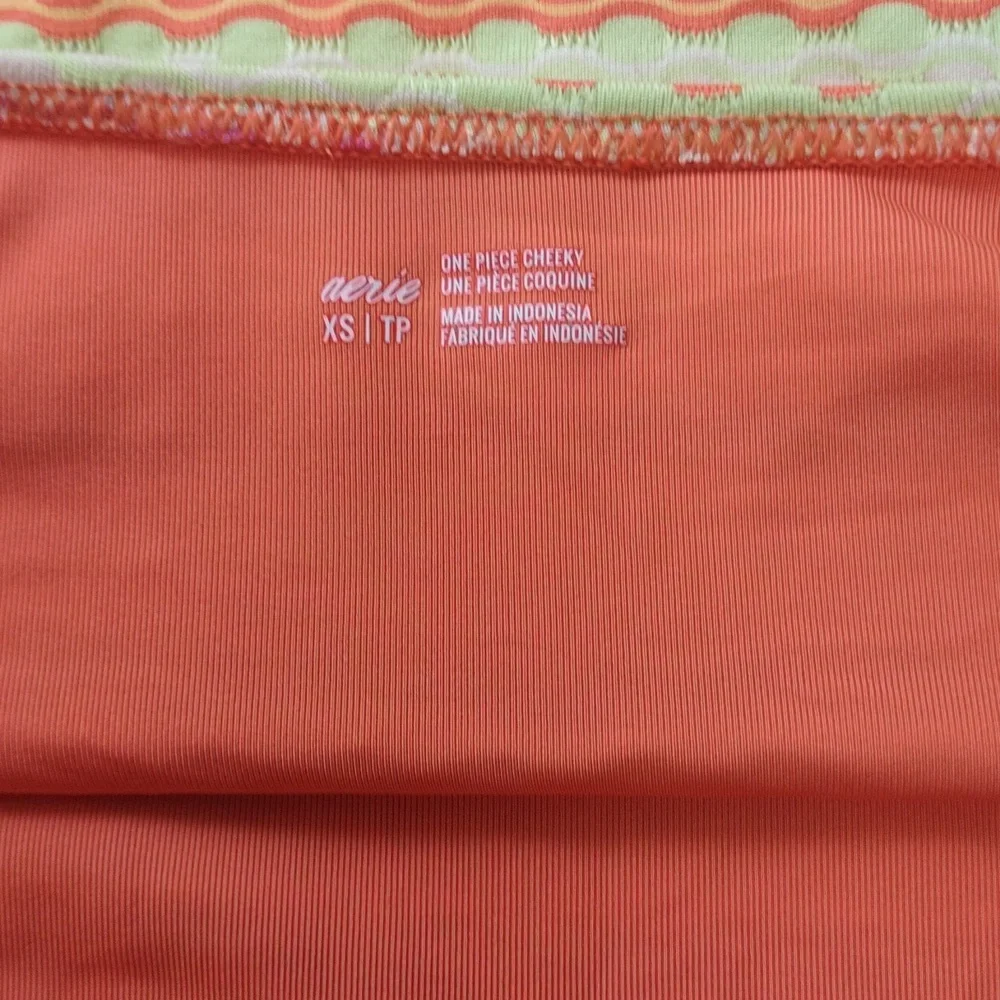 Aerie Colorful Strappy one piece Swim XS - Picture 4 of 4